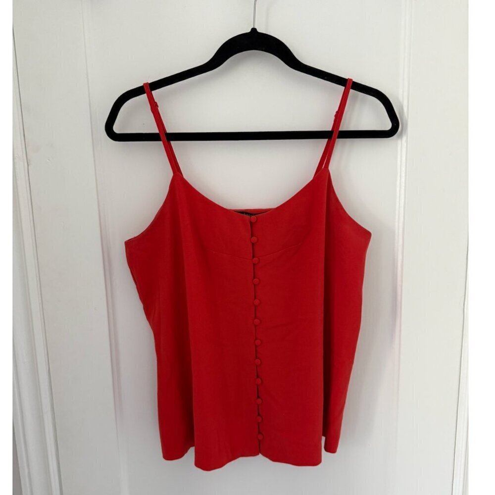 Kensie - Red Cami with Buttons - Size M